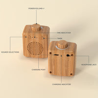 Portable White Noise Sleep Speaker – 20 Soothing Sounds